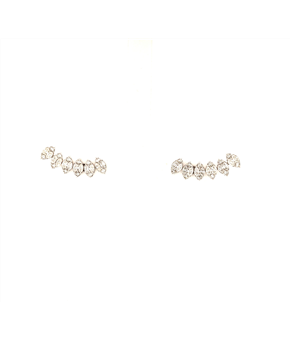 Earcuff Navetes e Brilhantes